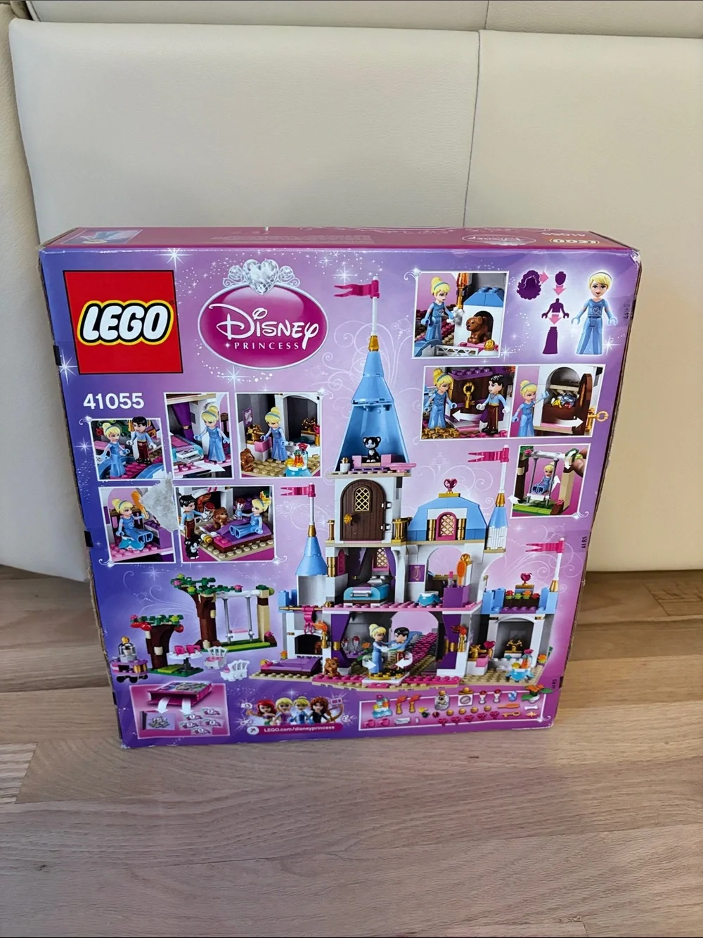 Lego Disney Princess Castle in Pink and Blue